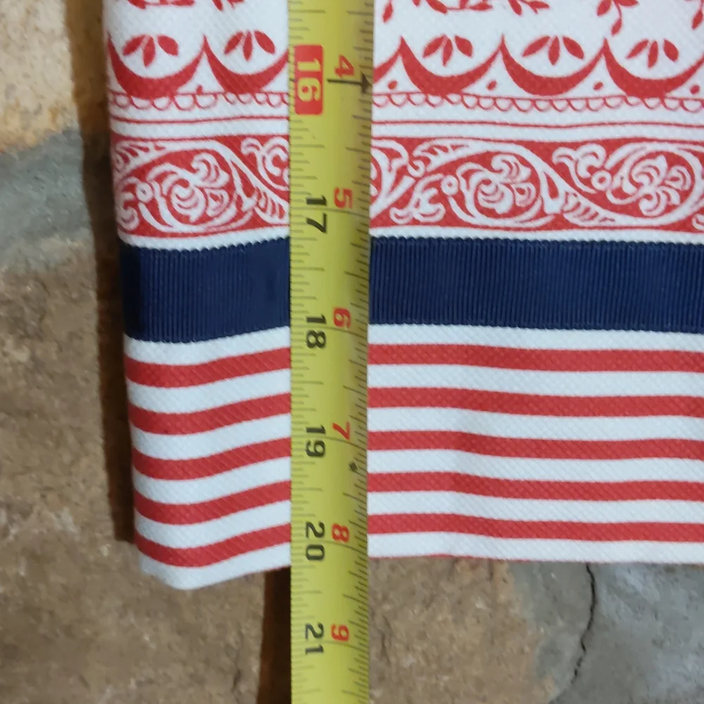 Ann Taylor loft Red floral skirt